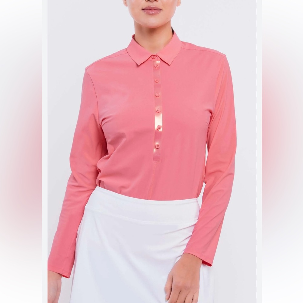 Foray golf shirt Size Large - only in Pink